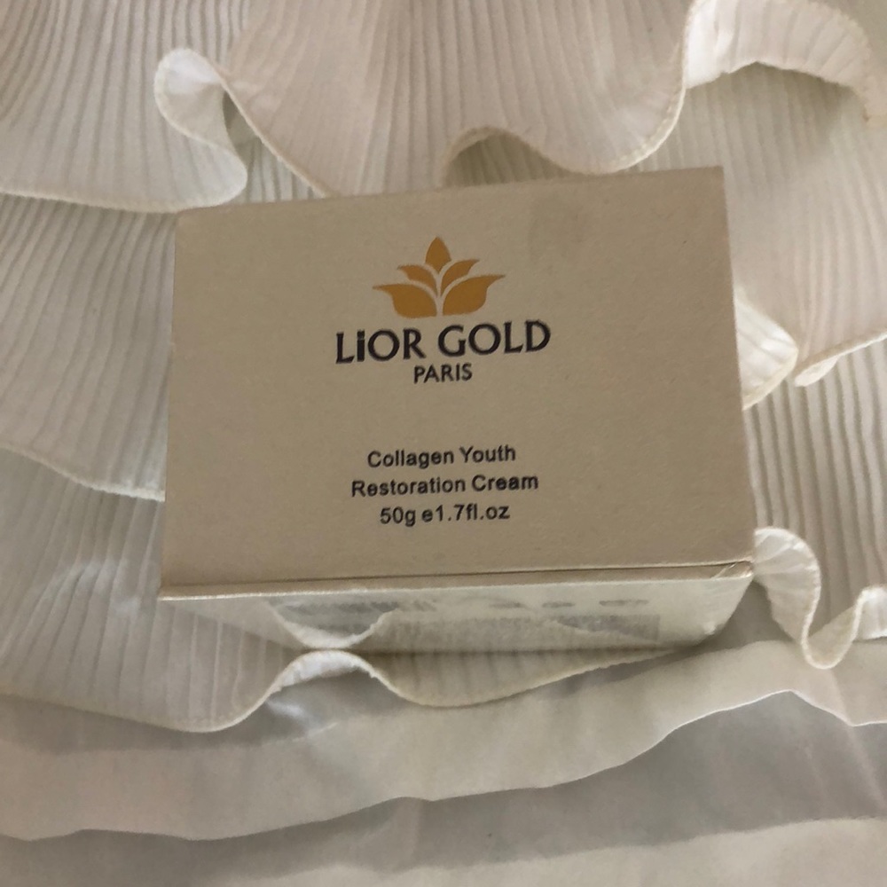 Lior Gold Collagen Youth Restoration Cream NIB